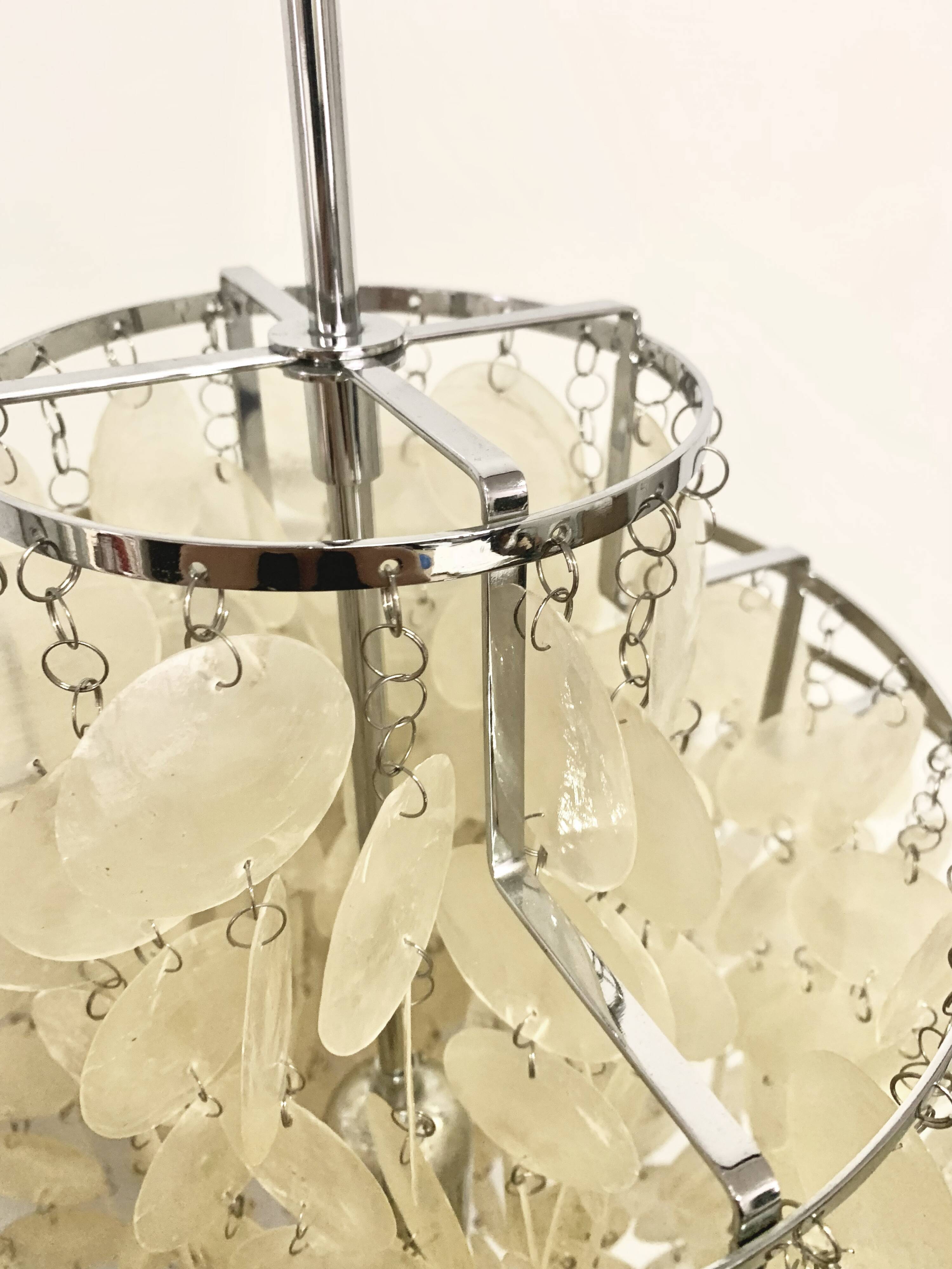 Verner Panton "Fun" pendant lights produced by Frandsen - 2 available