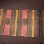 Long Moroccan Berber rug in sabra (vegetable silk) that can be divided