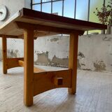 Mountain furniture table in pine 2m