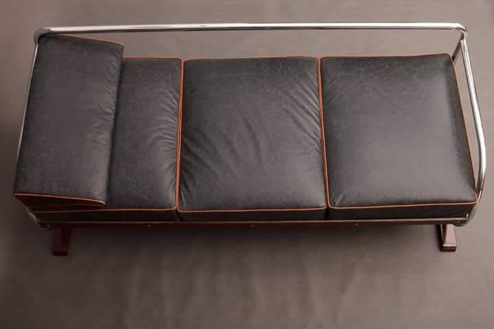 Canapé daybed by Hynek Gottwald, Czech Bauhaus 1940s
