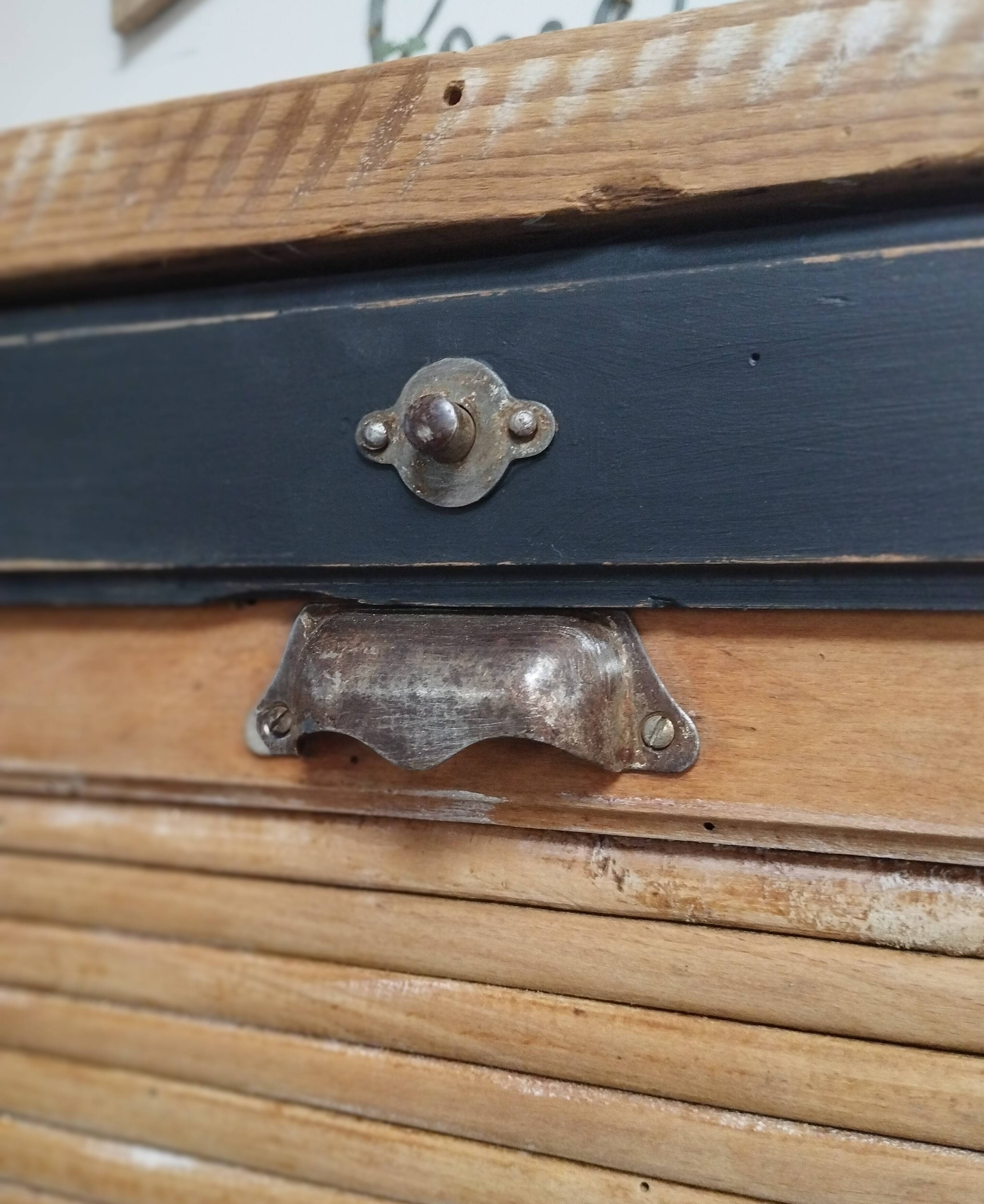 Small vintage file cabinet