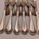 12 silver-plated cake forks, by Boulenger.