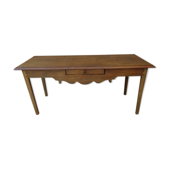 old pine console