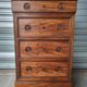 High chest of drawers Louis Philippe mid-19th century