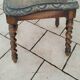 Pair of old Alsatian brutalist chairs