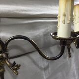 Dutch style applique pair 2 lights