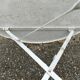 Garden furniture 4 places wrought iron old vintage xxeme
