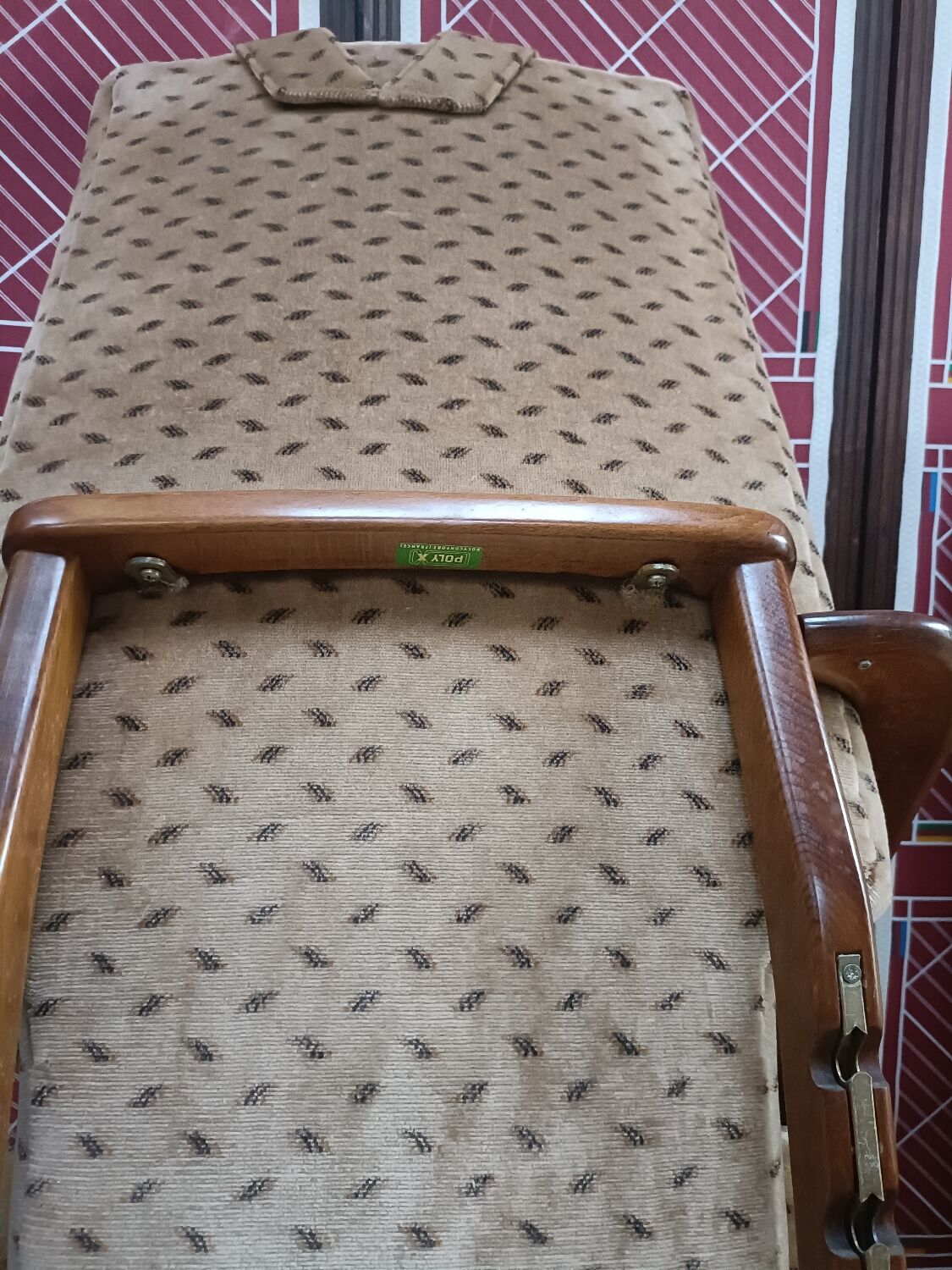 Pair of armchairs with ottomans, Polyconfort from Poly X, France