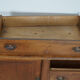 Antique french oak apothecary cabinet, circa 1900