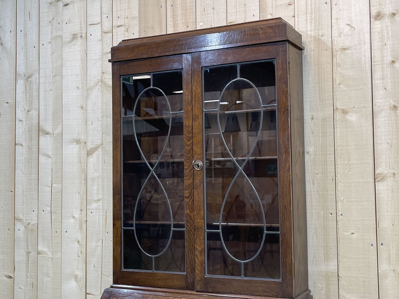 English oak scriban 1930