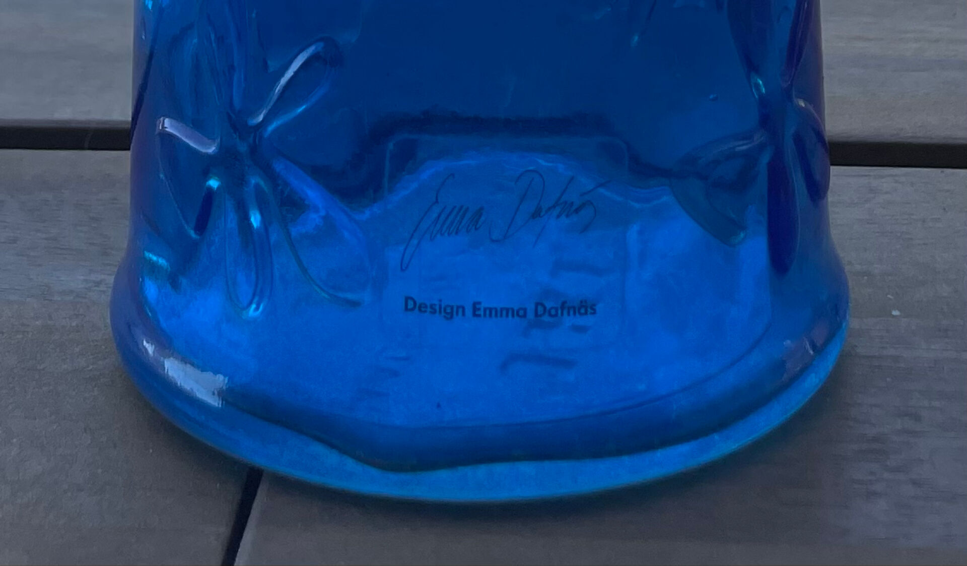 Vintage Emma Dafnäs carafe bottle from IKEA