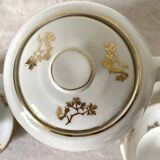 Service à thé ou café en porcelaine de Limoges