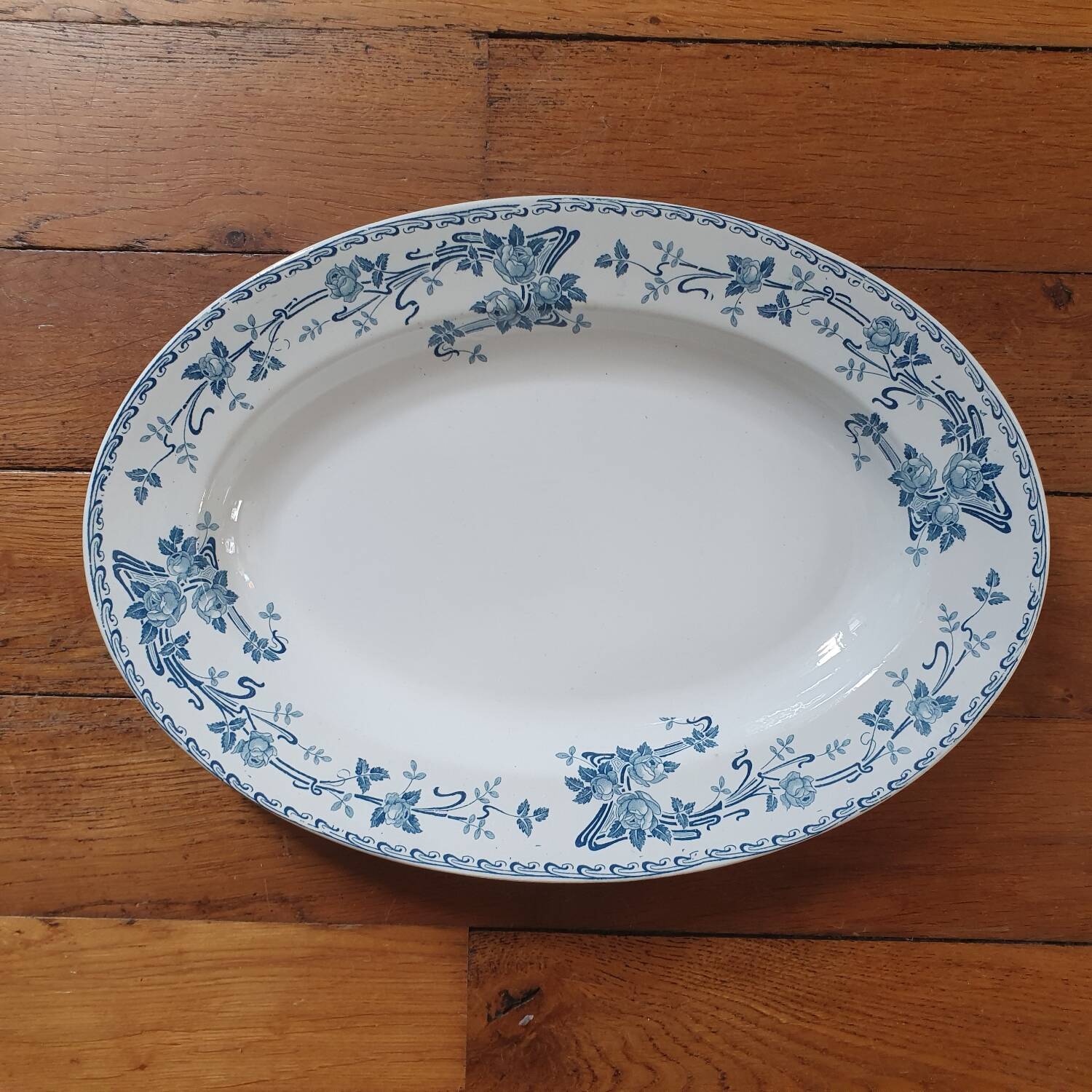 Plat oval Terre de Fer