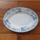 Plat oval Terre de Fer
