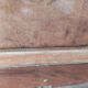 Vintage Wooden Nightstand with Marble Top