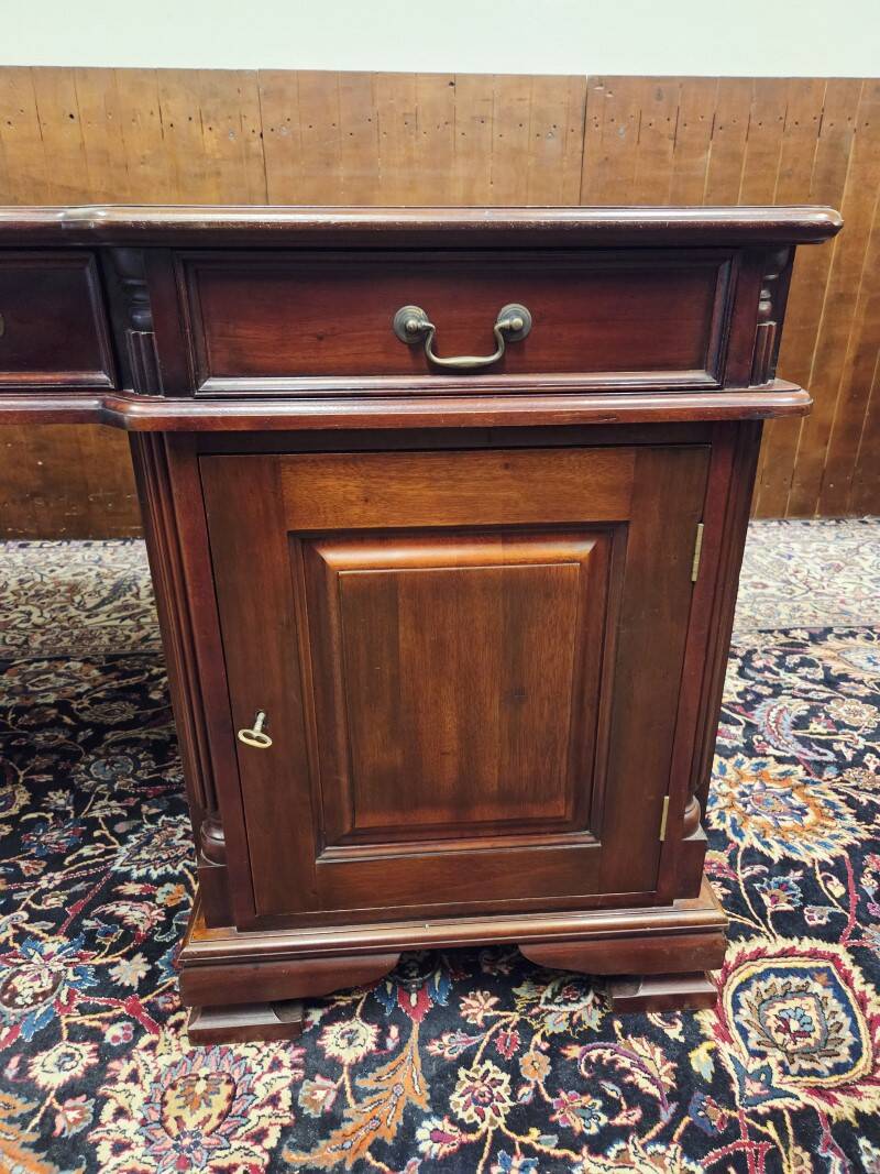 English Antique Desk Partnerdesk