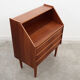 Mahogany secretary, Danish design, 60s, production: Denmark