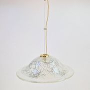Vintage Murano Glass Pendant Lights from Kaiser-Leuchten, 1960s, Set of 2