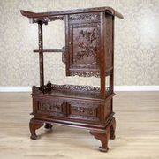 Antique Japanese Cabinet in Exotic Wood