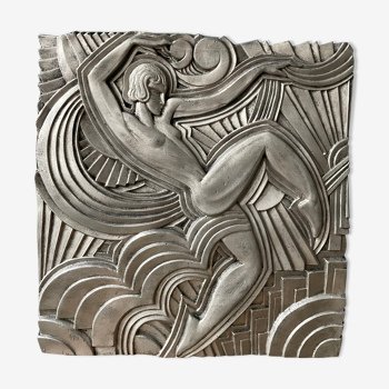 Bas relief art déco