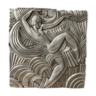 Art deco bas-relief