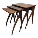 Vintage Italian design nesting tables mimiset 1950