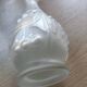 Frosted moulded glass carafe