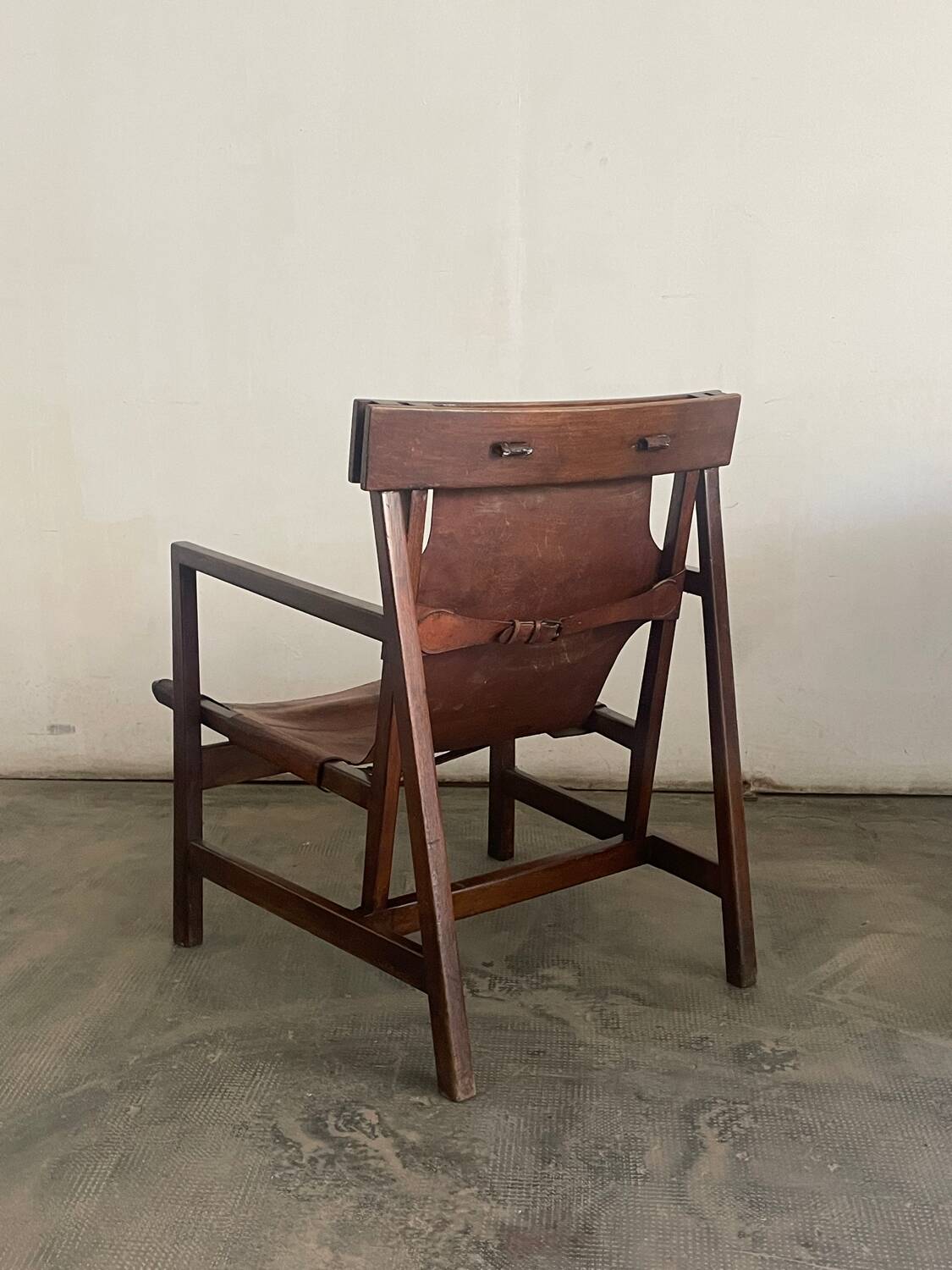 Rationalist Spanish Leather chair