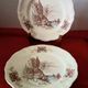 Set of 2 Sarreguemines Balmoral plates
