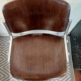 Set of 2 office chairs DSC 106 design Piretti for Castelli, 1965