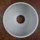 Globe abat-jour opaline blanche – Verre opale, bord ondulé – Style intemporel