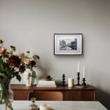 Utrecht, Netherlands, Vintage engraving, printed in 1879.