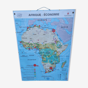 Map of Africa, Nathan 1980