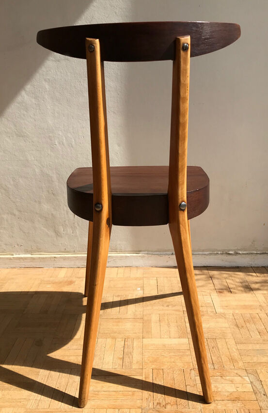 Ensemble de 5 chaises Antilope édition Stella années 1960