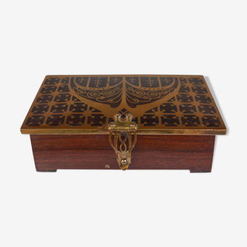 Box rosewood Art nouveau 1900 Erhard & Söhne