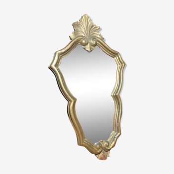 Miroir avec cadre en bois