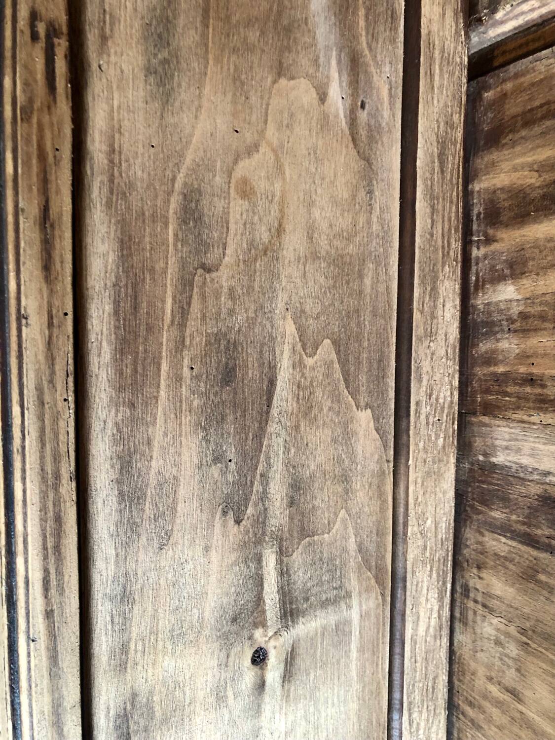 Renovated antique storage furniture