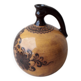 Alsatian terracotta pottery vase