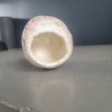 Small handmade ceramic pot signed