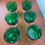 Vintage drinking glasses by Luminarc, 1970s, set of 6.