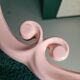 Pink Cast Iron Bathroom Set