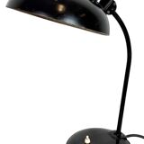 Black Industrial Bauhaus Table Lamp from Escolux, 1930s