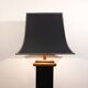 Grande lampe à poser vintage pagode inspiration Japonaise 1970s
