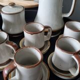 Stoneware coffee service