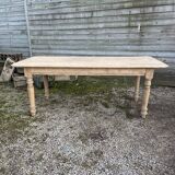 Raw wooden table