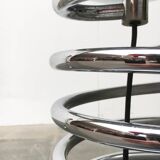 Floor lamp with spiral bulb from the German space age mid-century by Ingo Maurer for M-Design, 1960s.