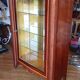 Antique illuminated Art Deco display cabinet