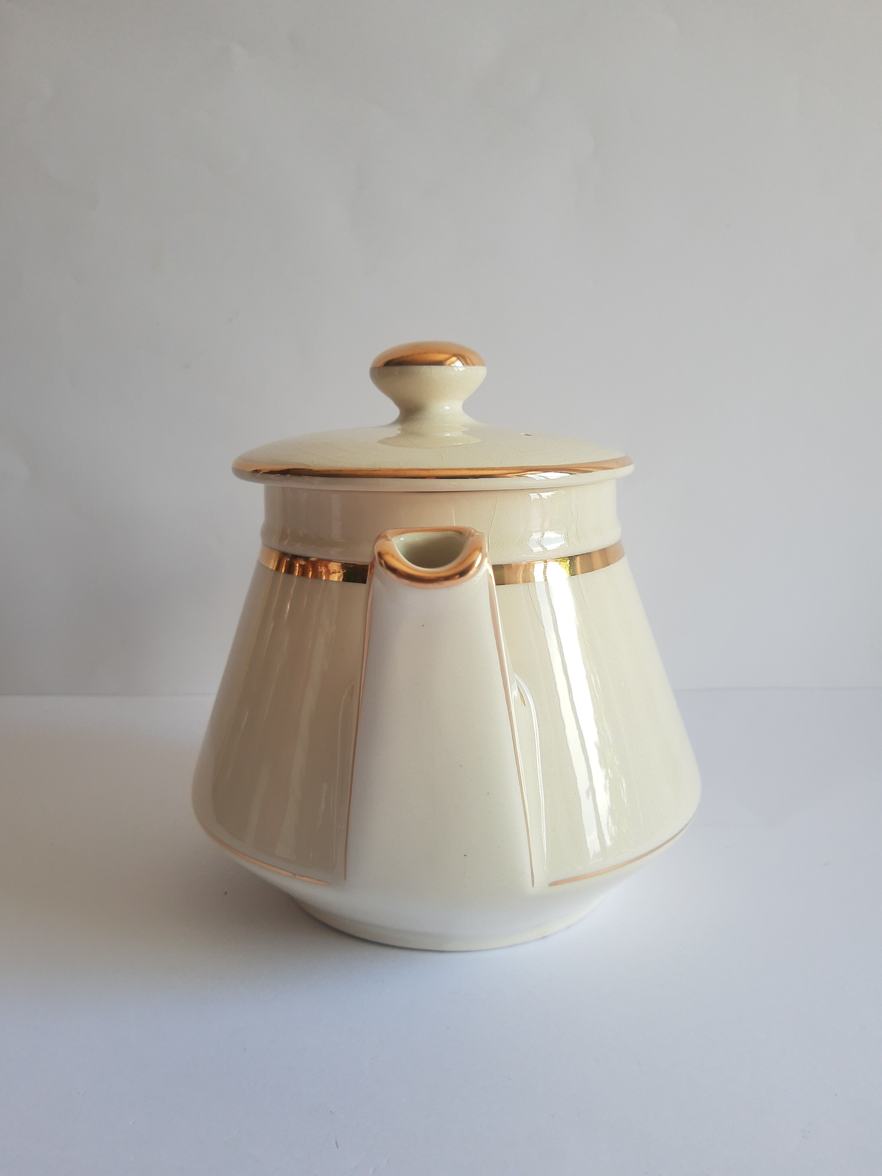 Vintage Villeroy and Boch earthenware coffee pot