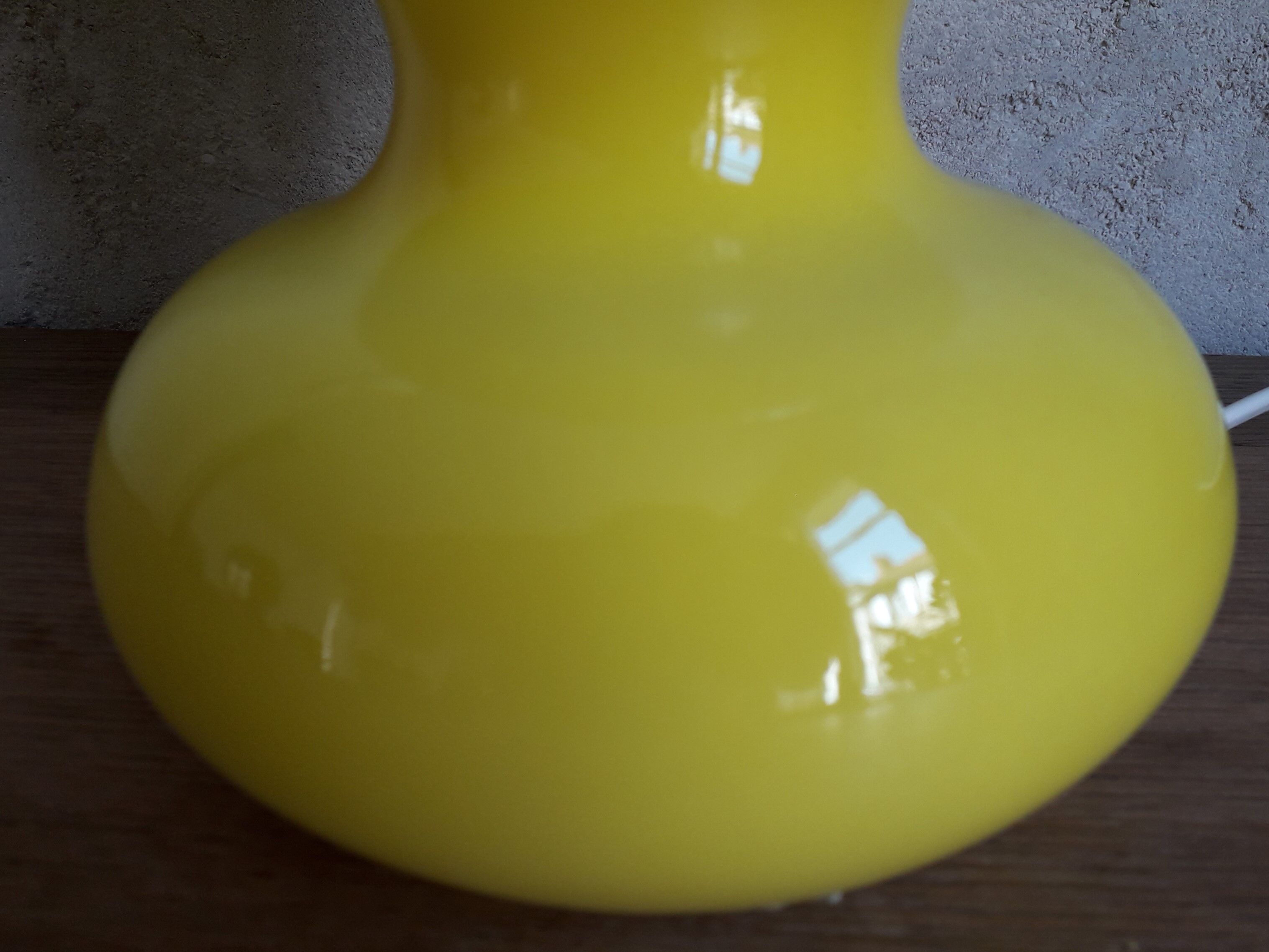 Ikea Lykta yellow canary lamp vintage 90s