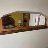 Miroir long art déco 140x40cm